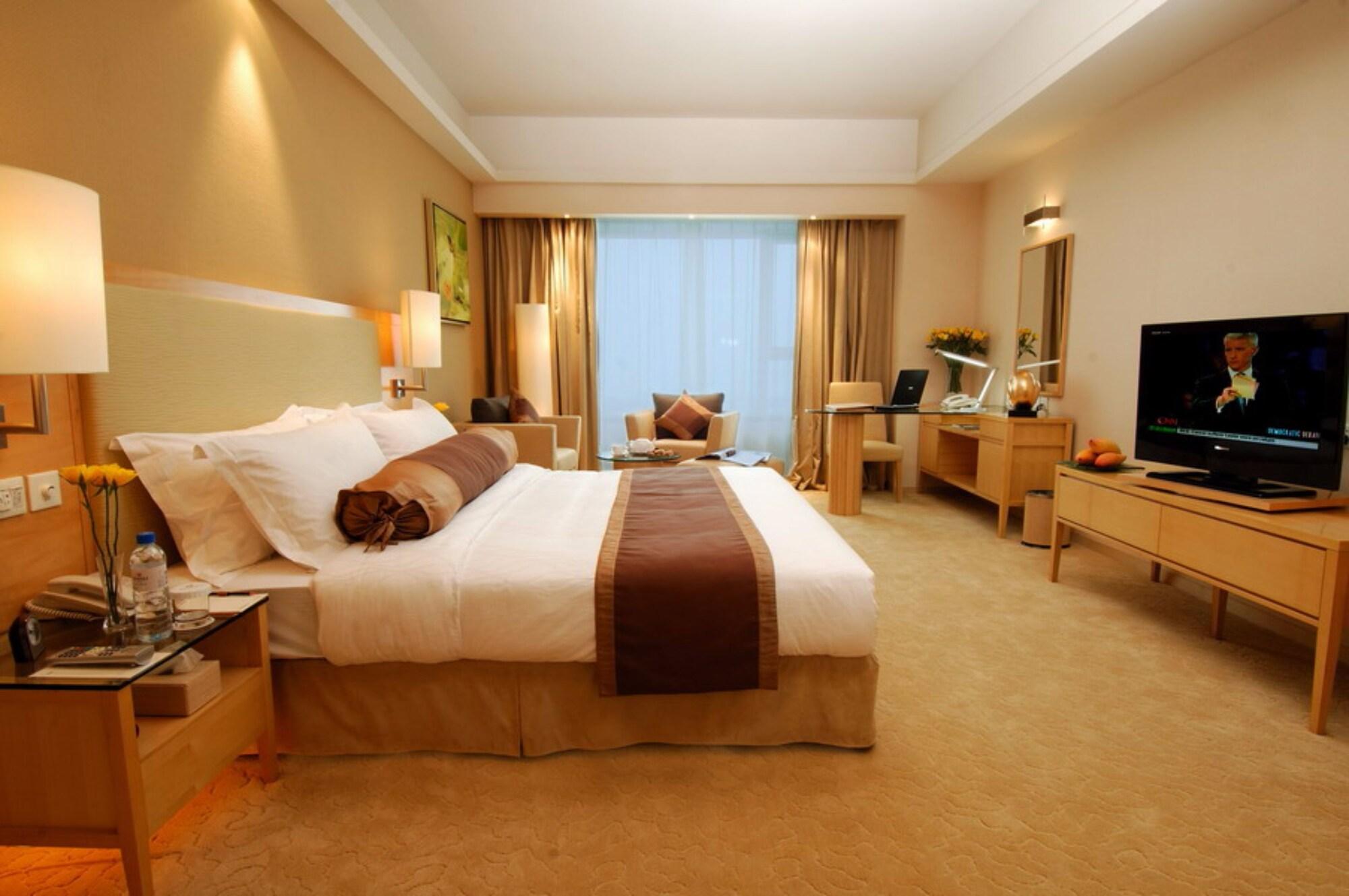 Weihai Haiyue Jianguo Hotel Bagian luar foto