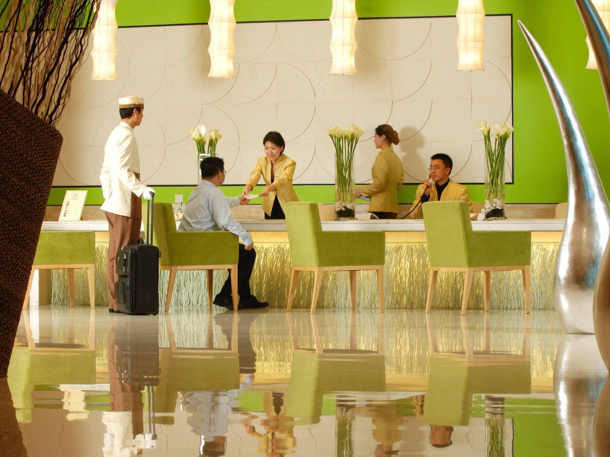 Weihai Haiyue Jianguo Hotel Bagian luar foto
